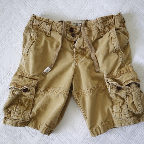 abercrombie and fitch cargo shorts
